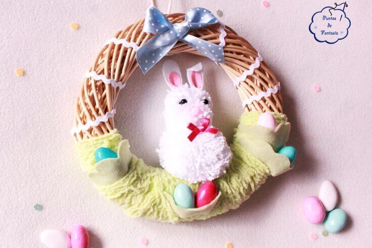 easter wreaths wooden
