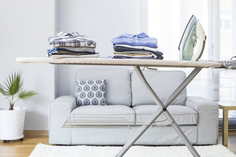 4 Places to Store Away Your Ironing Board