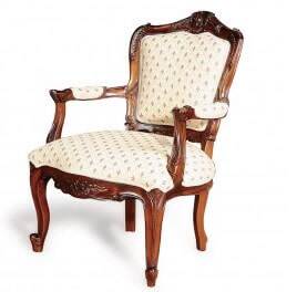 The Louis XIV chair.