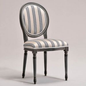 A Louis XVI neoclassical chair.