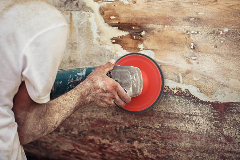 orbital sander use