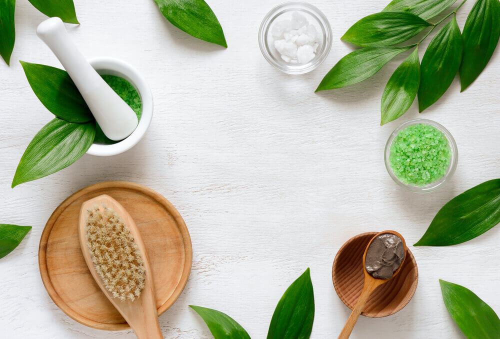 spa decor plants humidity