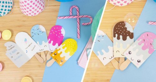 An example of a summer birthday invitation.