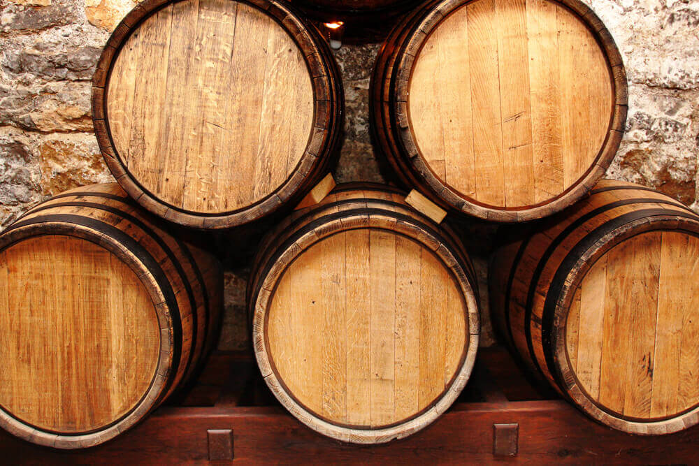 wine barrel decor