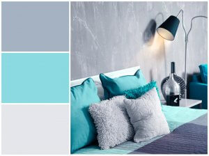There are lots of good ways to use blue and gray in your decor scheme.