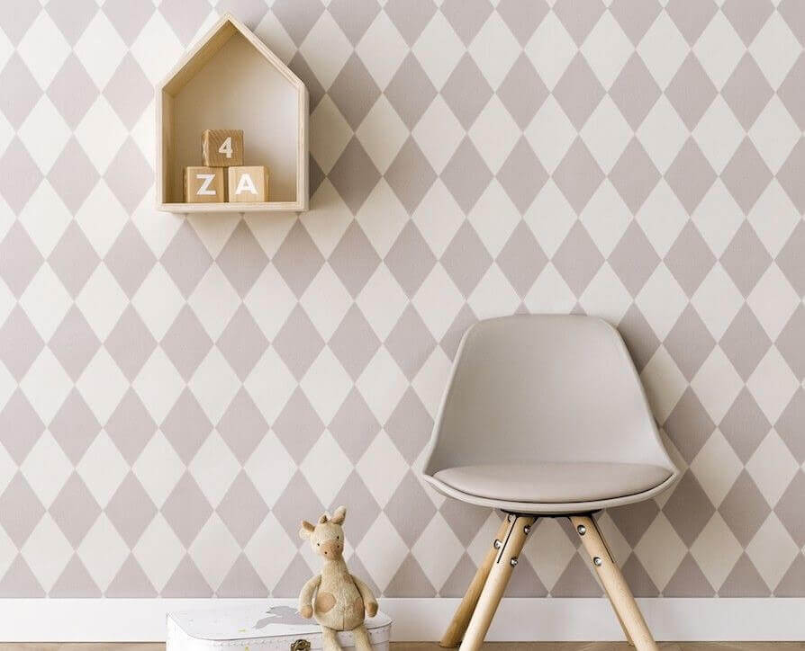 diamonds decor wallpaper