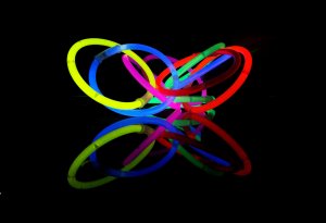 Glow bracelets.