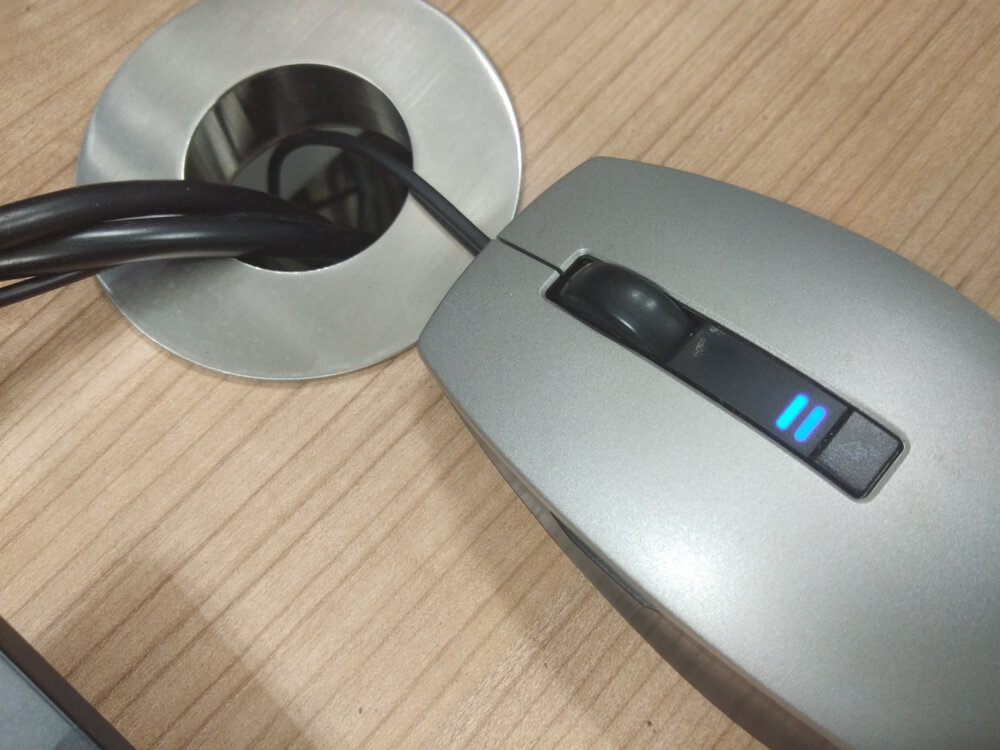 hide cords office drill