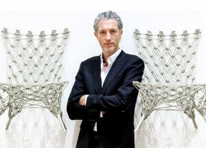 The famous Marcel Wanders Knotted Chair.