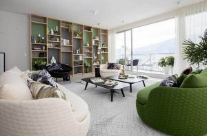 Living room interior.