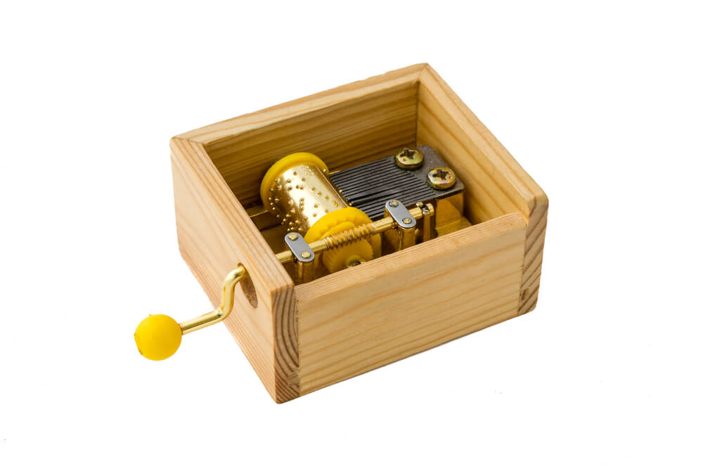 music box wooden
