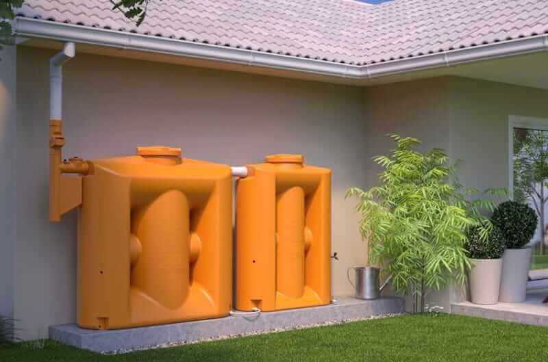 rainwater harvesting system exterior