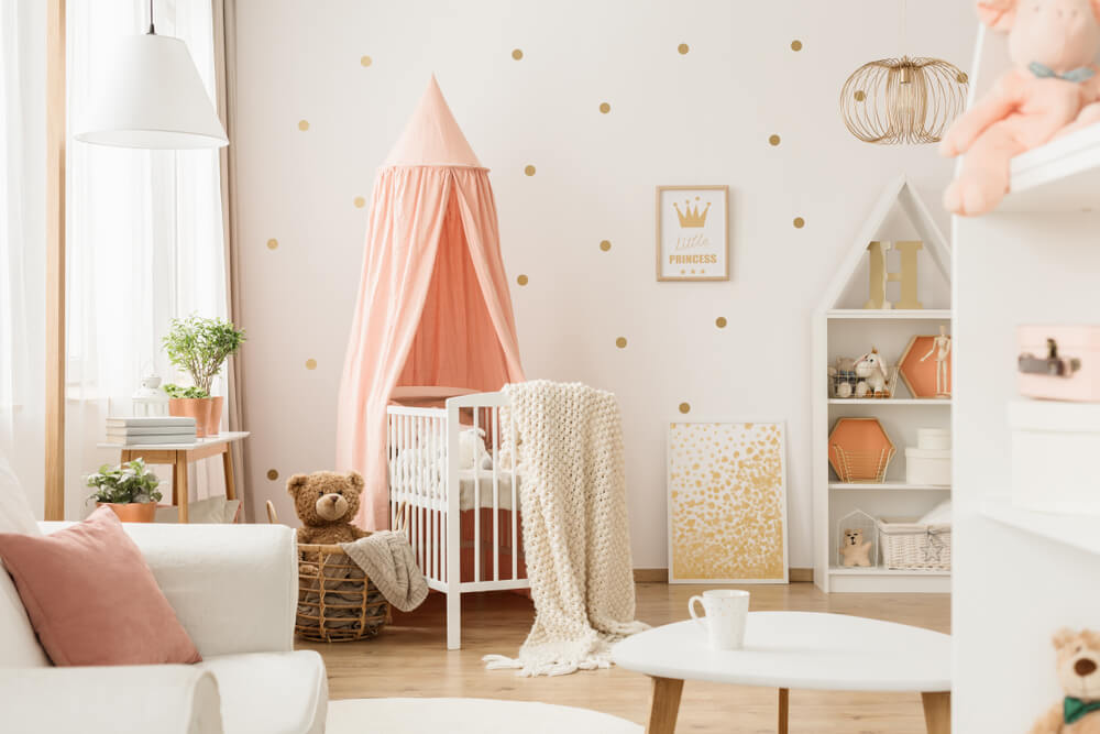 baby cribs canopy