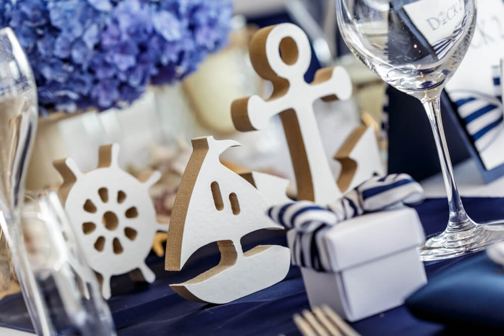 baby shower sailor decor