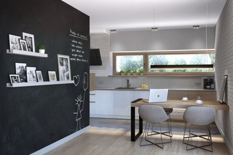 Chalkboard Walls for your Dining Room