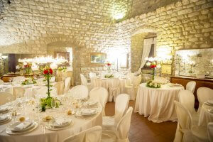 Wedding dining room.