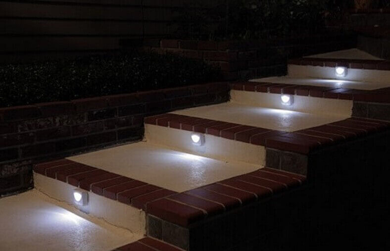 lighting stairs ecological