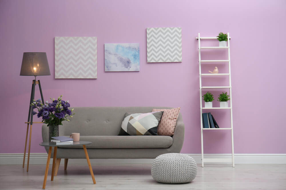 lilac walls