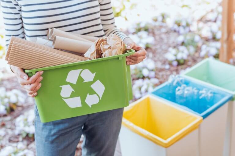 Original Ideas for Recycling Bins: Get Green!