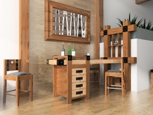 Make Your Own Home Bar for Your Living Room