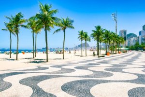 Burle Marx designed the Copacabana Boardwalk in Rio de Janeiro. 