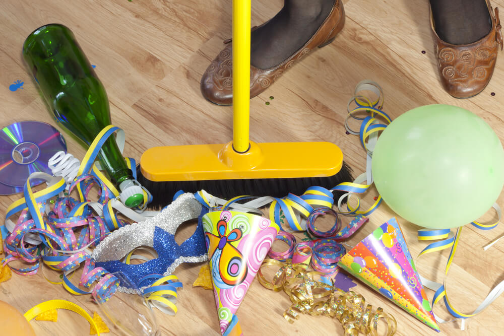 New Years cleaning