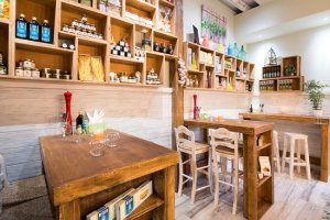 Mediterranean style restaurant.