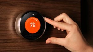 The Nest Thermostat.