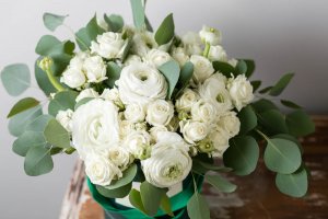 Ranunculus makes great dried flowers for vases.
