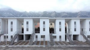 A social housing project by Alejandro Aravena.