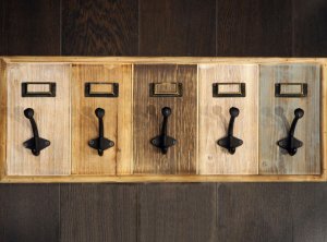 Coat Racks - Make Your Own Using Old Pallets