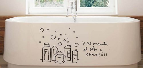 A sink with decorative accessories.