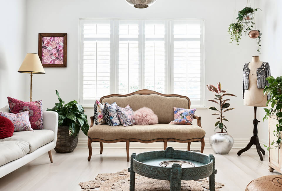 eclectic decor objects