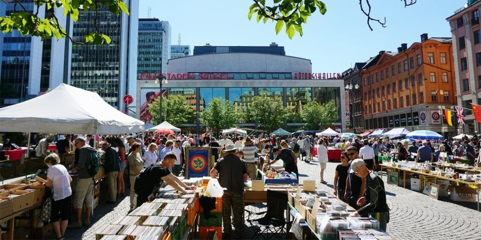 flea markets stockholm