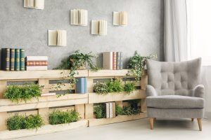 How to Decorate with Floating Bookshelves