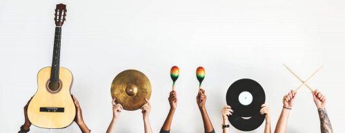 Decor with Musical Instruments From Around the World