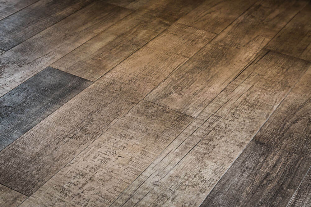 wooden floors scratched