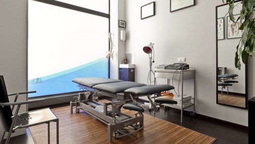 A high end physiotherapy space.