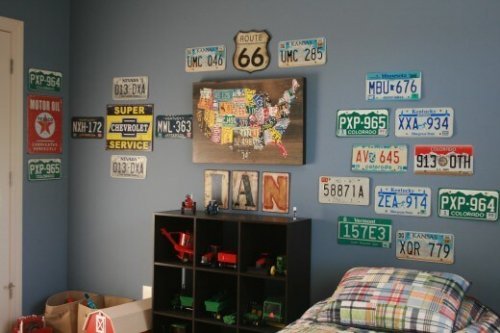 Decorating With Traffic And Road Signs Decor Tips - Road Sign Room Decor