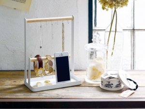 Yamazaki desk organizer.