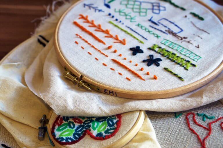 Making a Comeback in Decor - Embroidery