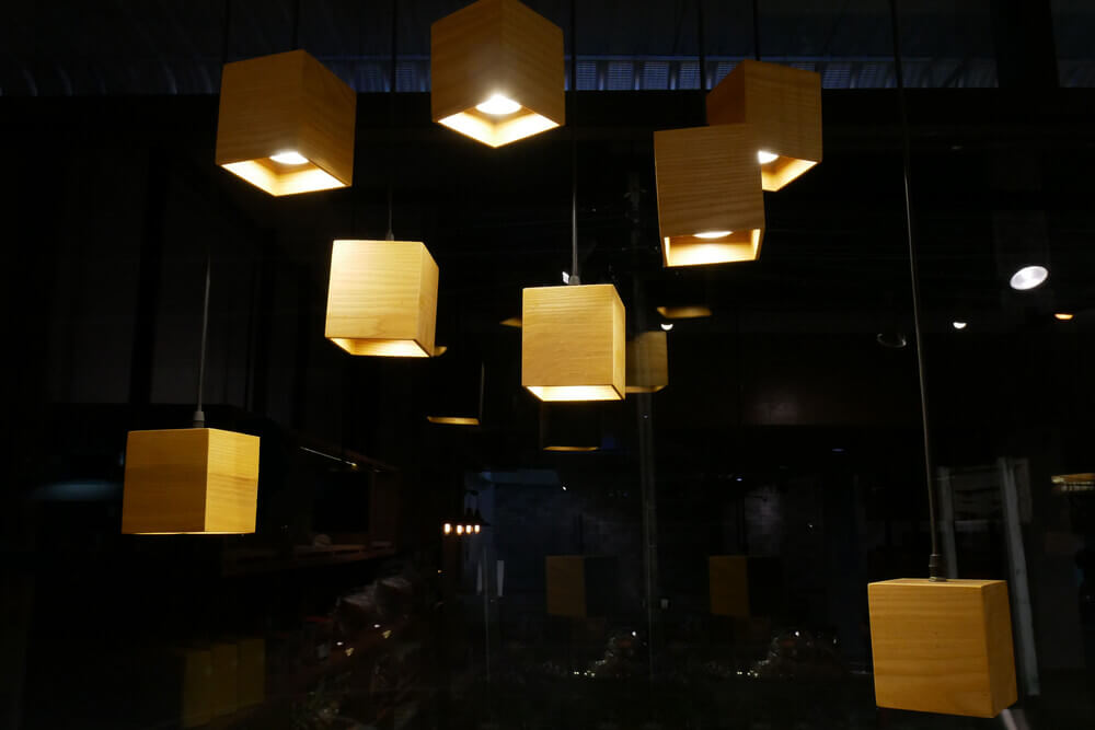 light cubes design