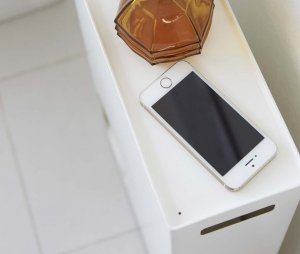 Yamazaki toilet roll dispenser.