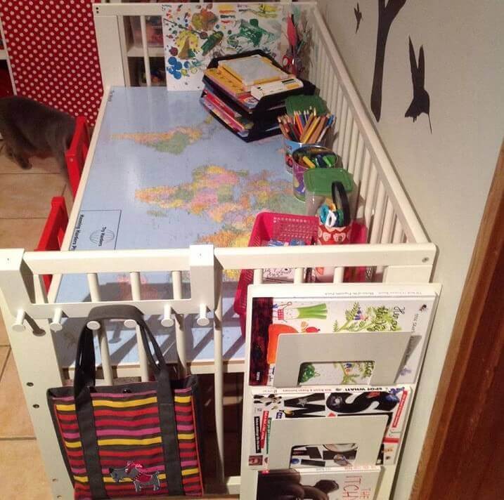 Original Ways to Repurpose An Old Crib Decor Tips