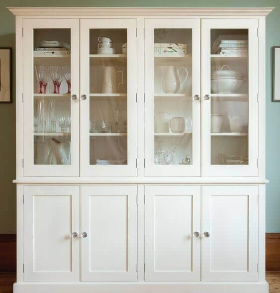 display cabinet dishware