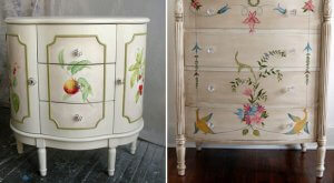 Spring decor: DIY furniture.