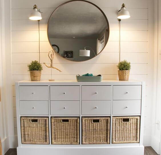 ikea kallax home entrance