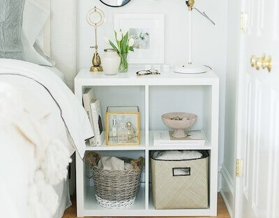 ikea kallax nightstand