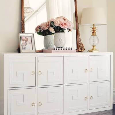 ikea kallax vintage dresser