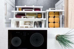 Kitchens - organize your drawers. 